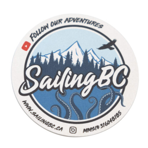 SailingBC 3.5" coaster