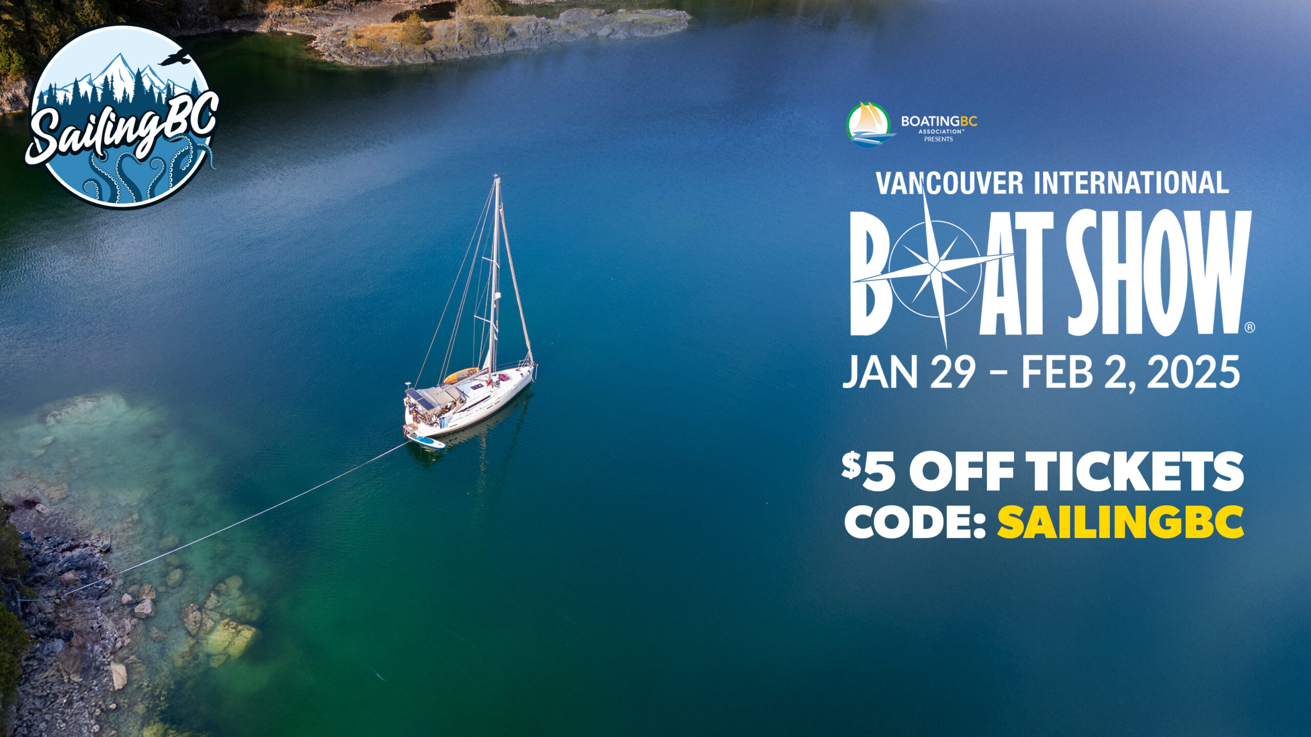 Vancouver Boat Show Coupon Code for $5 Off Tickets