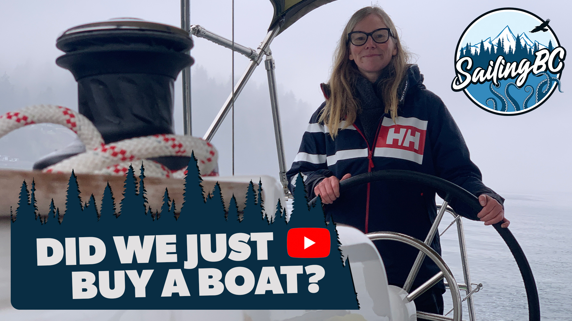 Did we just buy a boat? Episode one Sailing BC